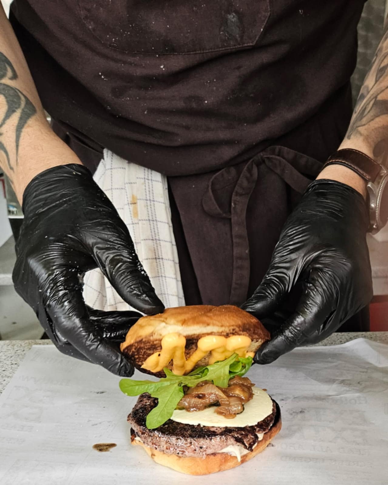 Burger Taet Paa